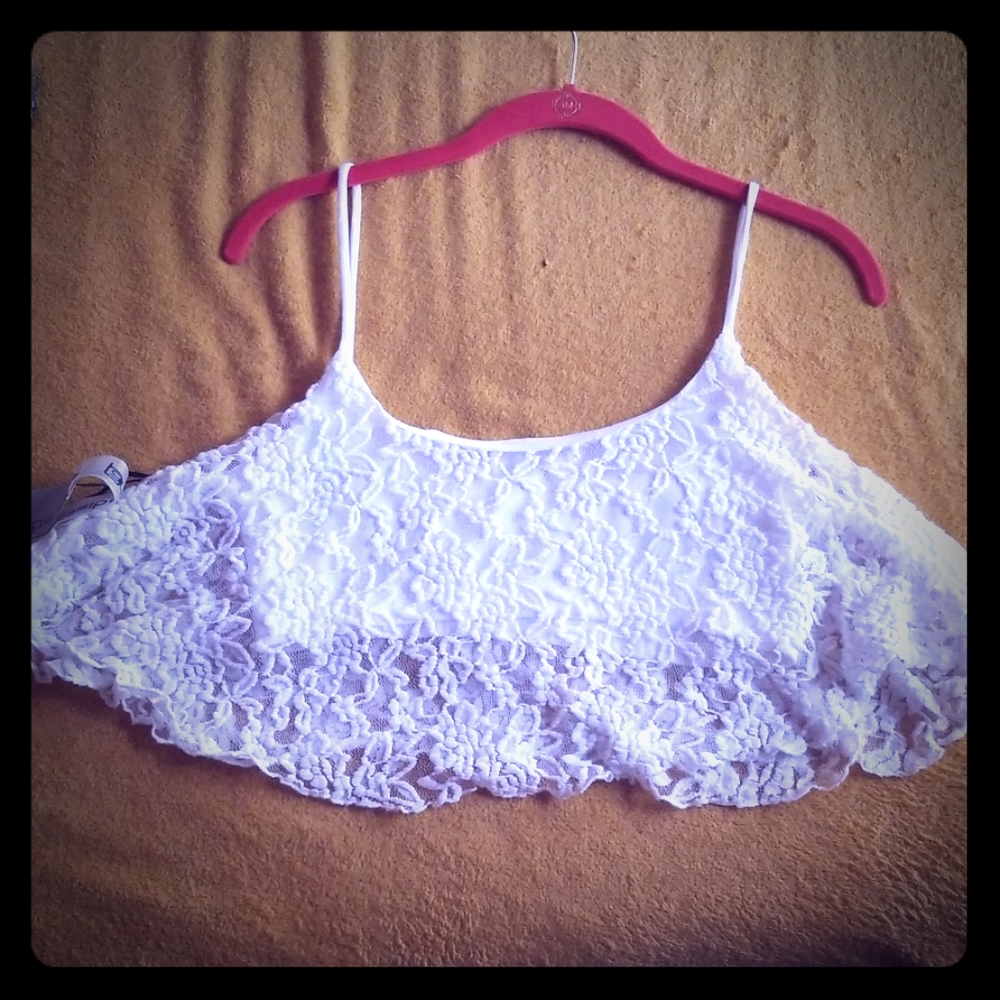 Lacy Spaghetti strap top